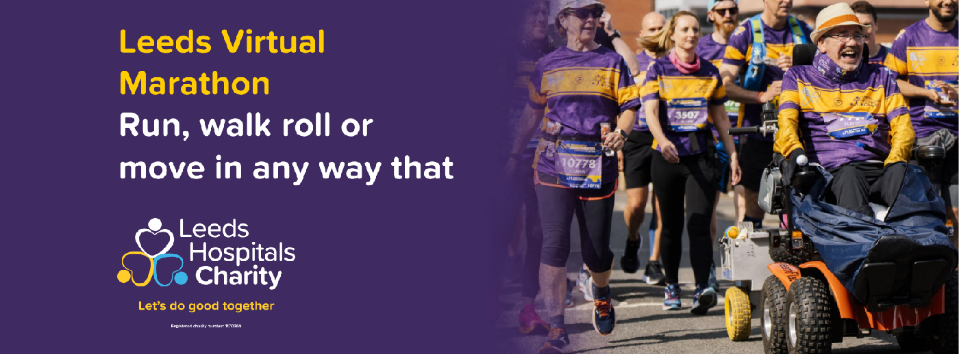 LHC Virtual Marathon 2026 | Leeds Hospitals Charity