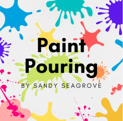 Paint Pouring Session - Paint Pouring Sessions - Ticket - per person Sunday 9th August 2pm-4pm