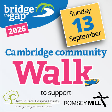 Bridge the Gap 26 Arthur Rank Hospice Charity / Romsey Mill - Bridge the Gap 2026 - Adult Standard Entry
