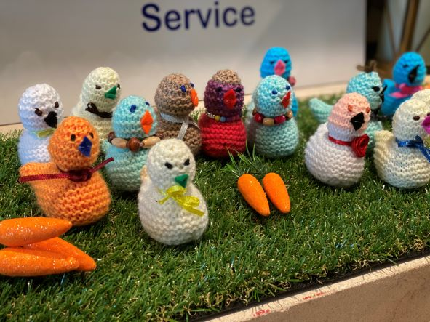 Devine Spring Appeal - Devine Spring Appeal - Knitted Animals with Eggs