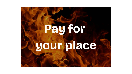 The Howl-o-ween Firewalk - MDD- Fire Walk - Pay for your place