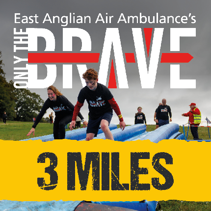 Only The Brave 2026 - Only The Brave 2026 - 3 Miles - 3 miles - Child Ticket &pound;40 Minimum fundraising