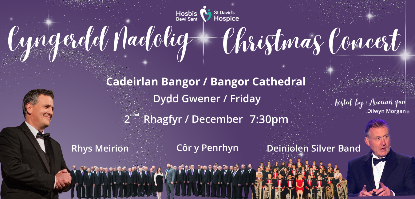 Christmas Concert Bangor Cathedral 2022 St David's Hospice