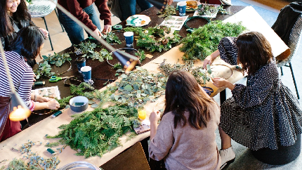 Wreath Making 2024 - Wreath Making 2024 - In Person Wreath Making (at White Lodge) -  £5 Deposit 