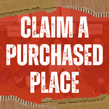 The Big Sleepout 2026 - Corporate / Community Groups - Claim a purchased place