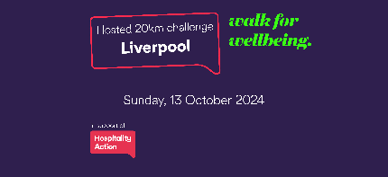 Walk for Wellbeing - Liverpool - Walk for Wellbeing - Liverpool - Registration