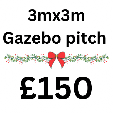 Christmas Market Stall Holder Application - Christmas Market Stall Holder Application - Deposit for an outdoor stall in Gazebo (3x3m pitch)