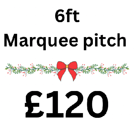 Christmas Market Stall Holder Application - Christmas Market Stall Holder Application - Deposit for a stall in Marquee (6ft pitch width)