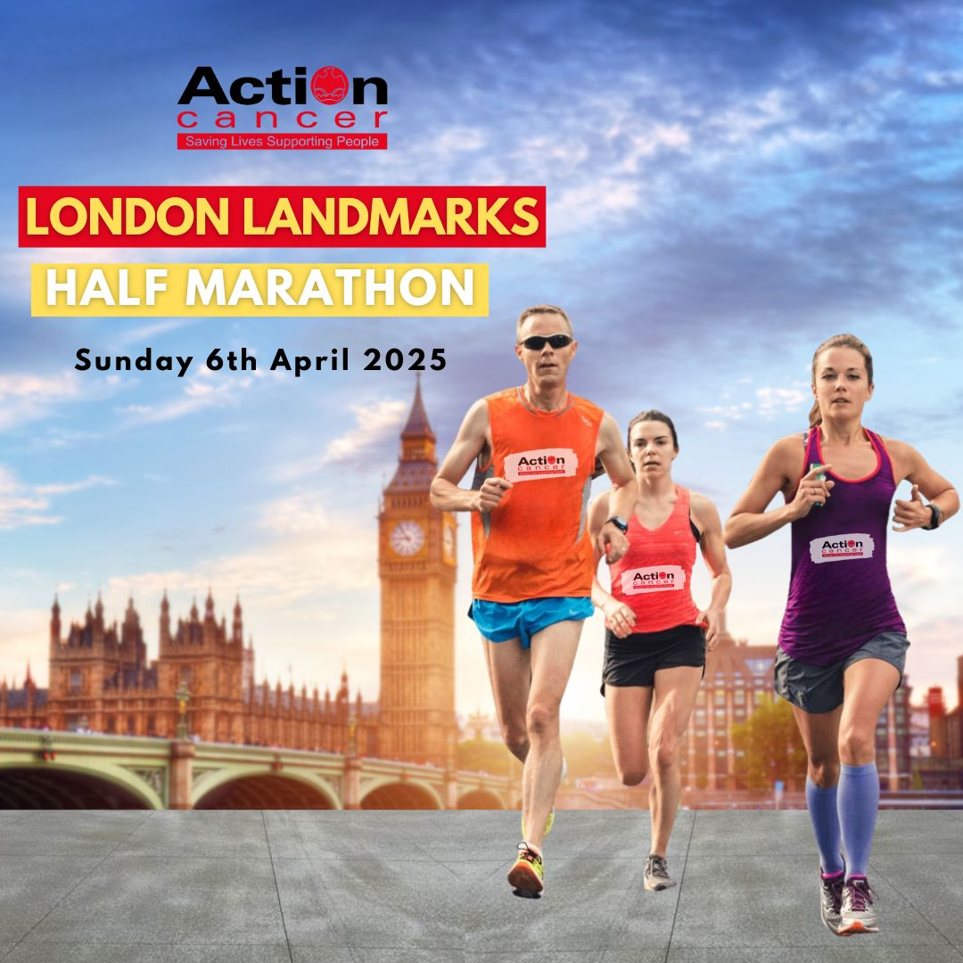 London Landmarks Half Marathon 2025 Action Cancer